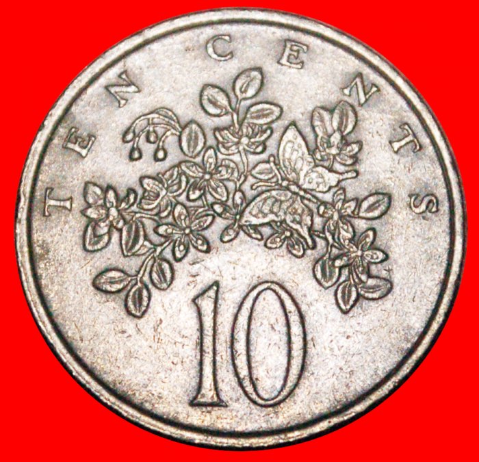  * GREAT BRITAIN (1969-1989): JAMAICA ★ 10 CENTS 1982 BUTTERFLY!★LOW START ★ NO RESERVE!   