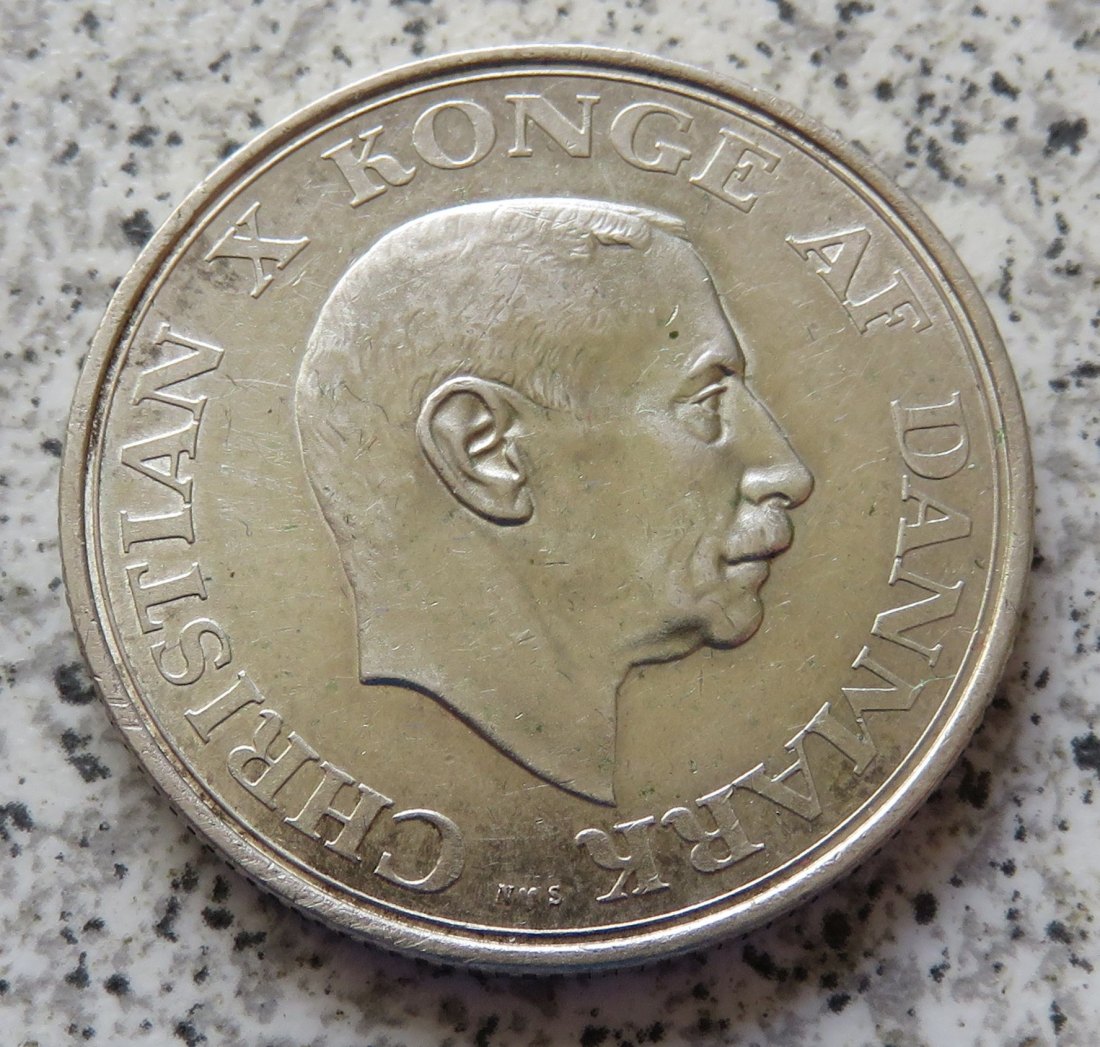  Dänemark 2 Kroner 1937   