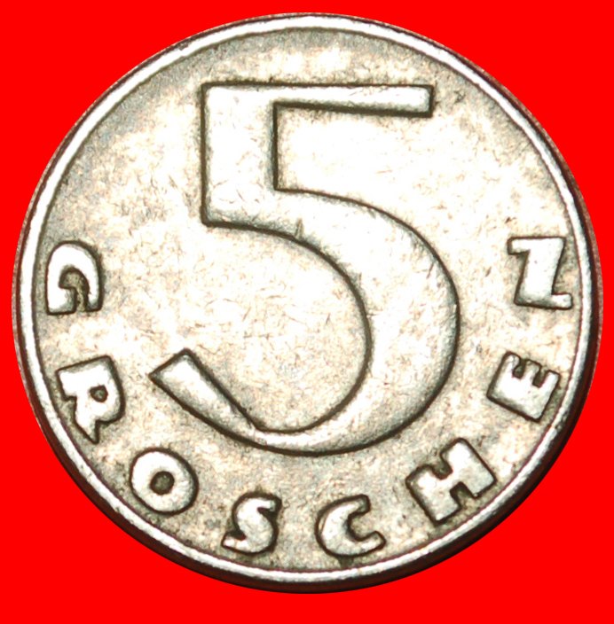  * CROSS (1931-1938)★ AUSTRIA ★ 5 GROSCHEN 1931! ★LOW START★ NO RESERVE!   