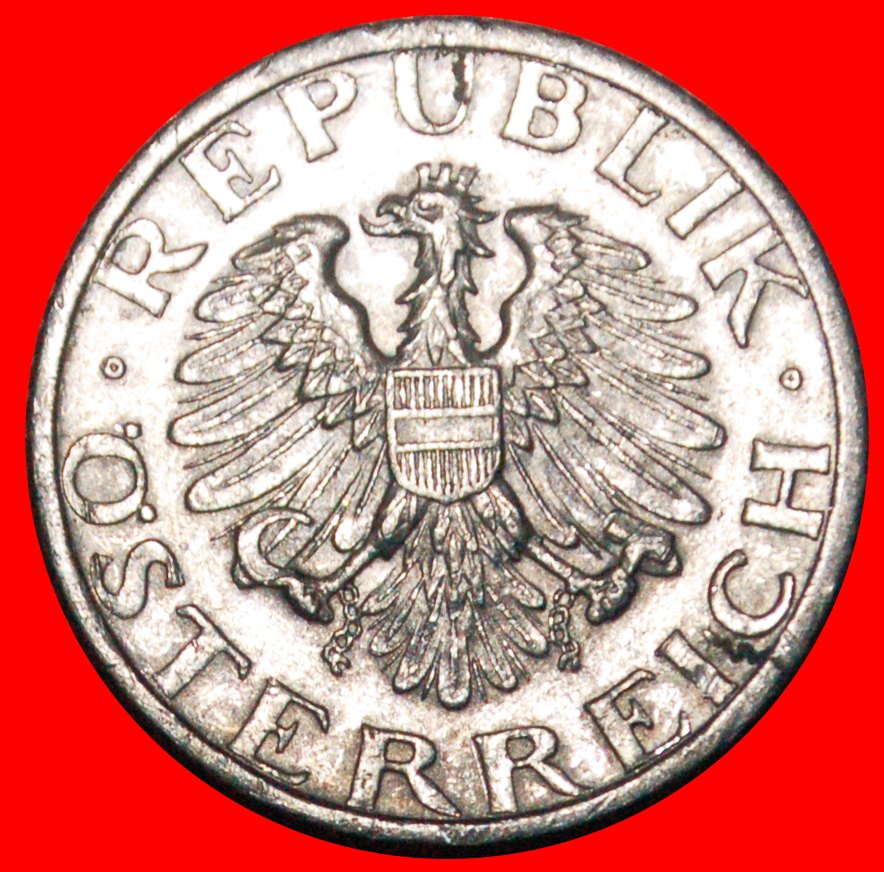  * EAGLE WITH HAMMER AND SICLE (1946-1955):AUSTRIA★50 GROSHEN 1952 MINT LUSTRE★LOW START★ NO RESERVE!   