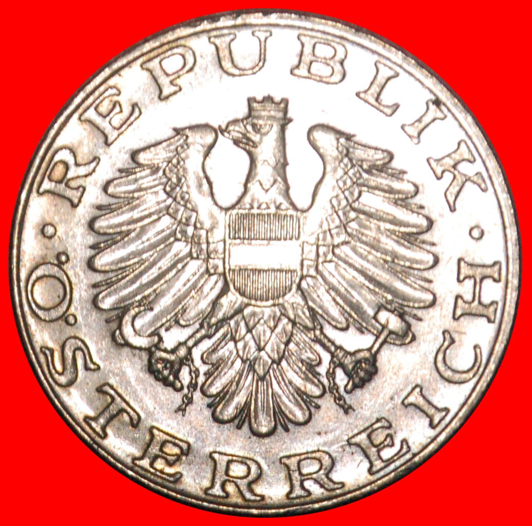  * HAMMER AND SICLE (1974-2001)★ AUSTRIA ★ 10 SHILLINGS 1989 MINT LUSTRE!  ★LOW START★ NO RESERVE!   