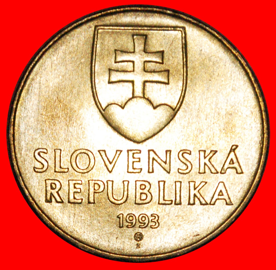  * CHRISTIANITY (1993-2008): SLOVAKIA ★ 10 CROWNS 1993 UNC MINT LUSTRE!★LOW START★ NO RESERVE!   