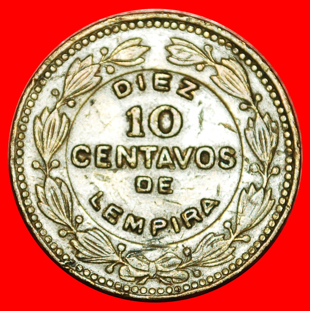  * YELLOW (1976-1995): HONDURAS ★ 10 CENTAVOS DE LEMPIRA 1976! ★LOW START ★ NO RESERVE!   