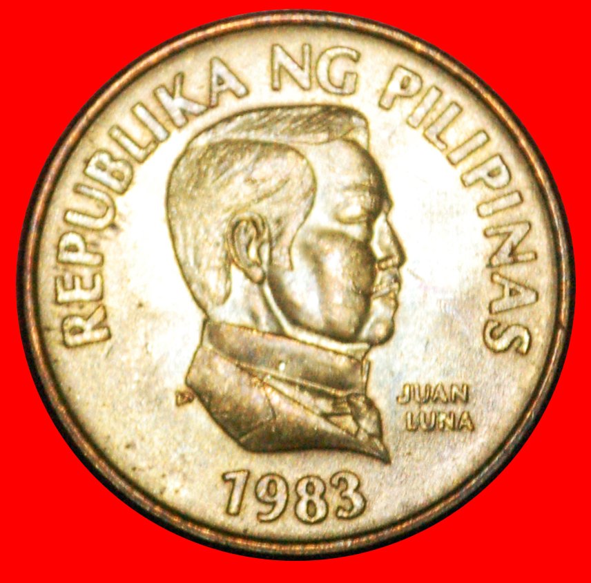  * SCHMETTERLING (1983-1990): PHILIPPINEN ★ 25 SENTIMO 1983 uSTG STEMPELGLANZ!★OHNE VORBEHALT!   