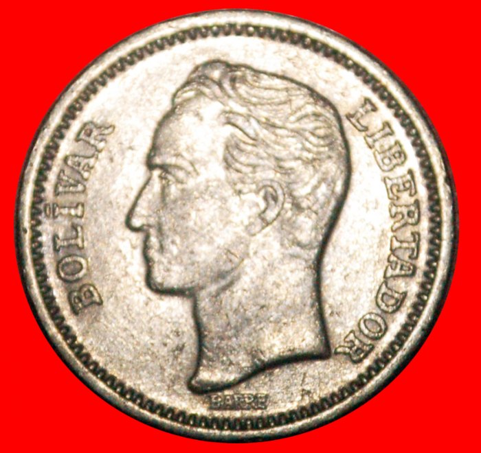  * GROSSBRITANNIEN: VENEZUELA ★ 50 CENTIMOS 1965! BOLIVAR (1783-1830) STEMPEL 1+A! ★OHNE VORBEHALT!   