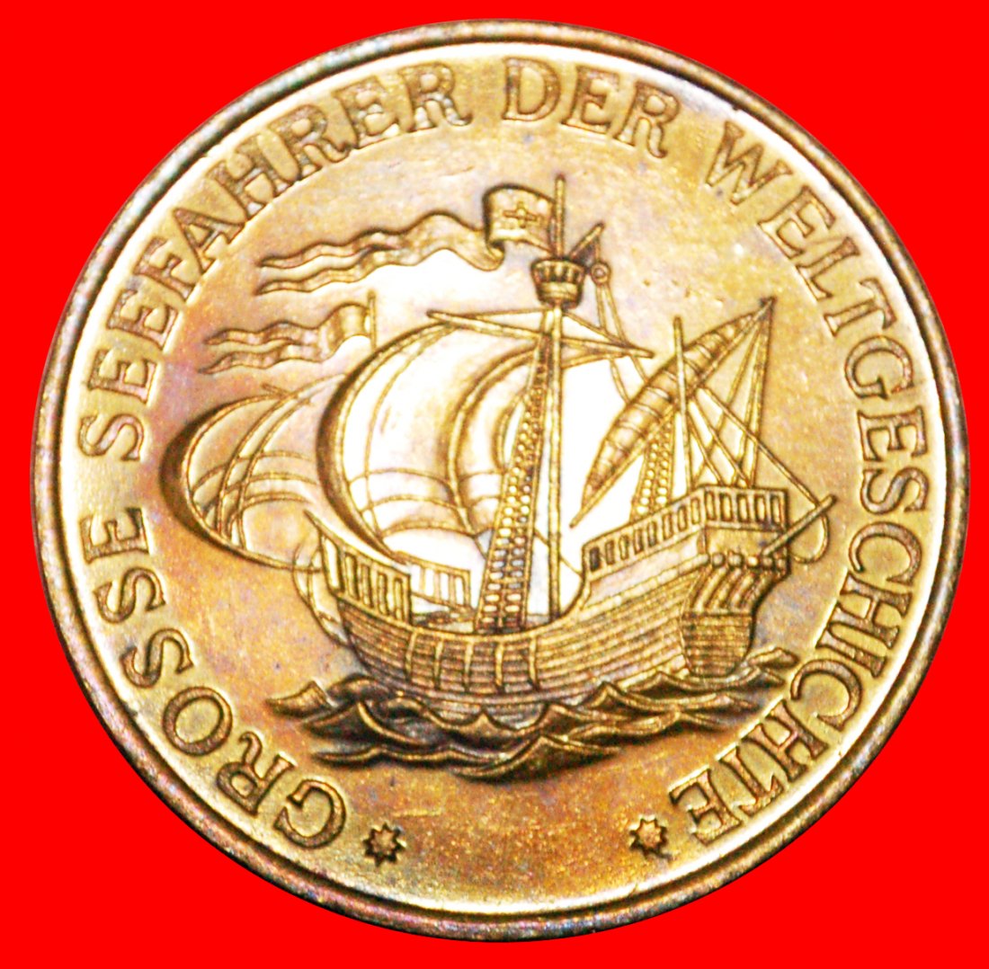 * SHIP: GERMANY ★ GREAT NAVIGATOR JAMES COOK (1728-1799) MINT LUSTRE!★LOW START ★ NO RESERVE!