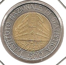  Italien 500 Lira 1996 #156   