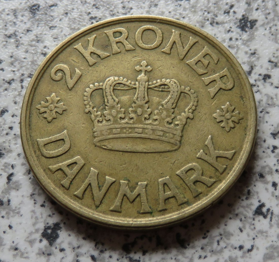 Dänemark 2 Kroner 1925   