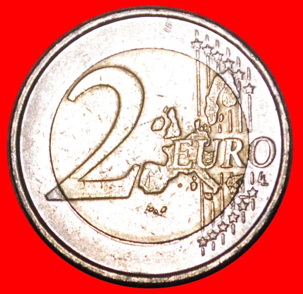  * ALBERT II (1993-2013): BELGIUM ★ 2 EURO 2006 PHALLIC TYPE 1999-2006! ★LOW START ★ NO RESERVE!   
