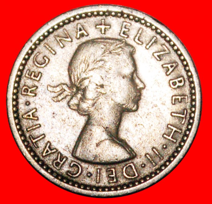  * FLOWERS (1954-1970): UNITED KINGDOM★6 PENCE 1956! ELIZABETH II (1953-2022)★LOW START ★ NO RESERVE!   