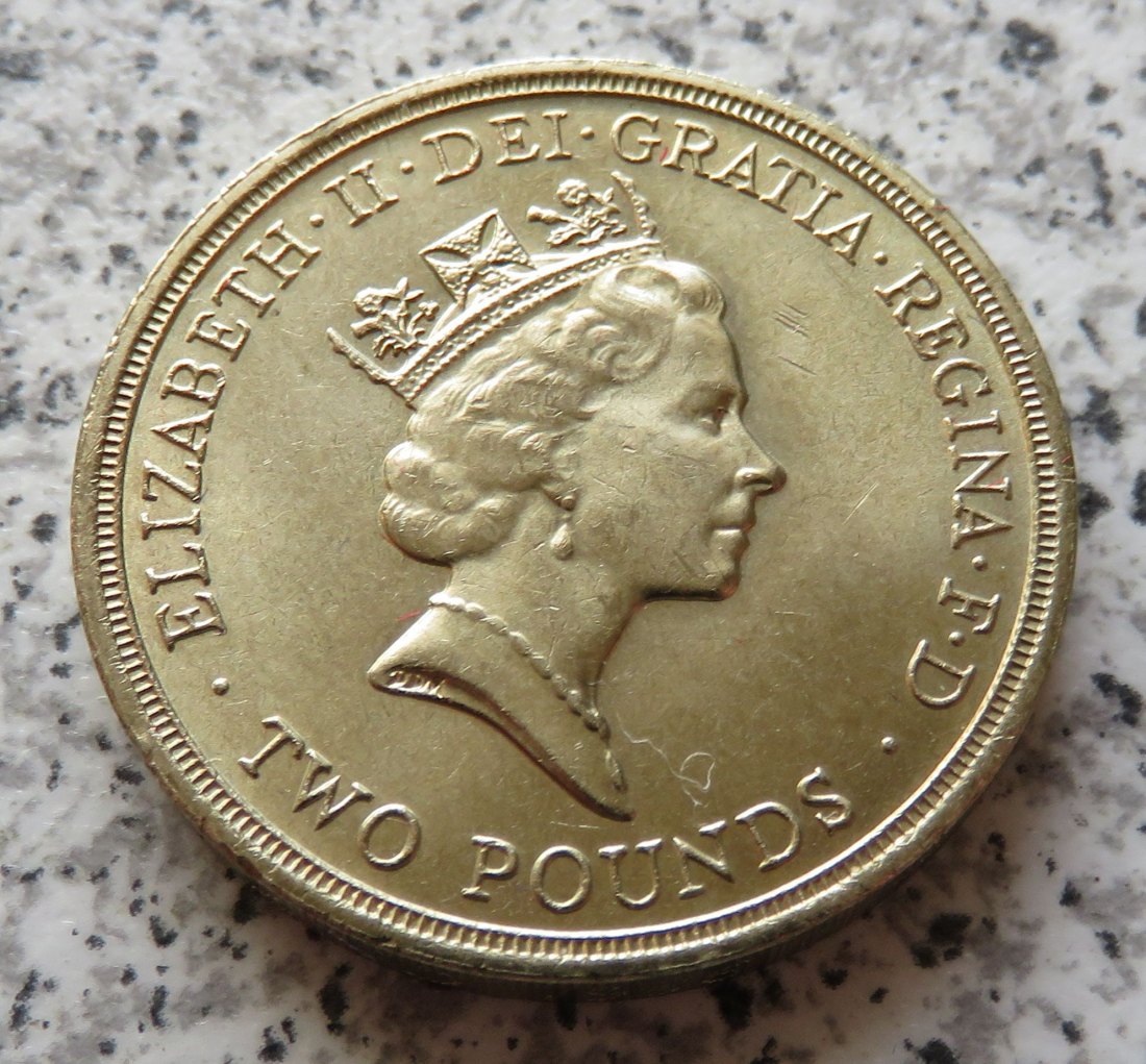  Großbritannien 2 Pounds 1986   