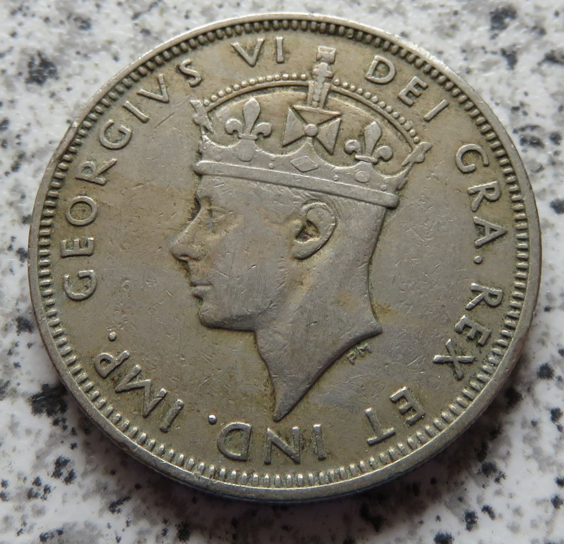  Zypern 2 Shilling 1947   