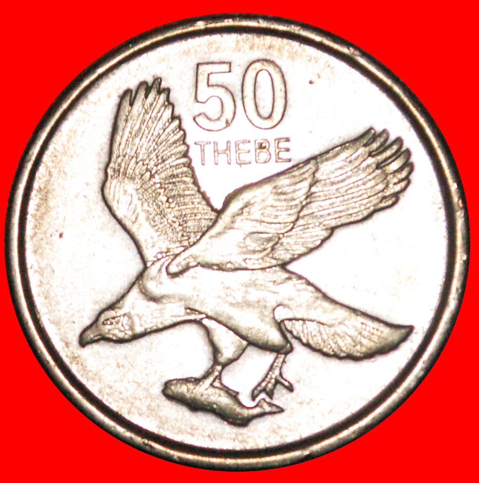  * CANADA: BOTSWANA ★ 50 THEBE 2013 FISH EAGLE! LOW START★ NO RESERVE!   