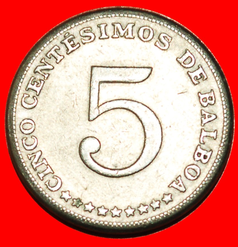 * USA (1961-1993): PANAMA ★ 5 CENTESIMOS 1967! LOW START★ NO RESERVE!