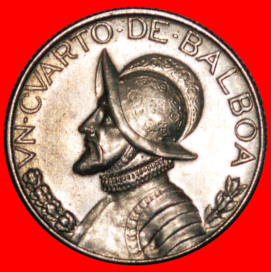 * USA (1966-1993): PANAMA ★1/4 BALBOA 1970! Vasco Nunez de Balboa (1475-1519) LOW START★ NO RESERVE!