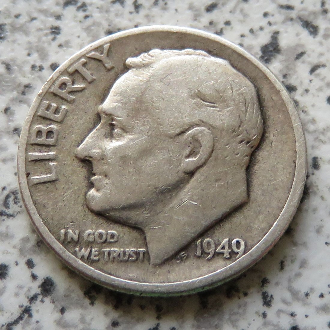  USA 1 Dime 1949 / 10 Cent 1949   
