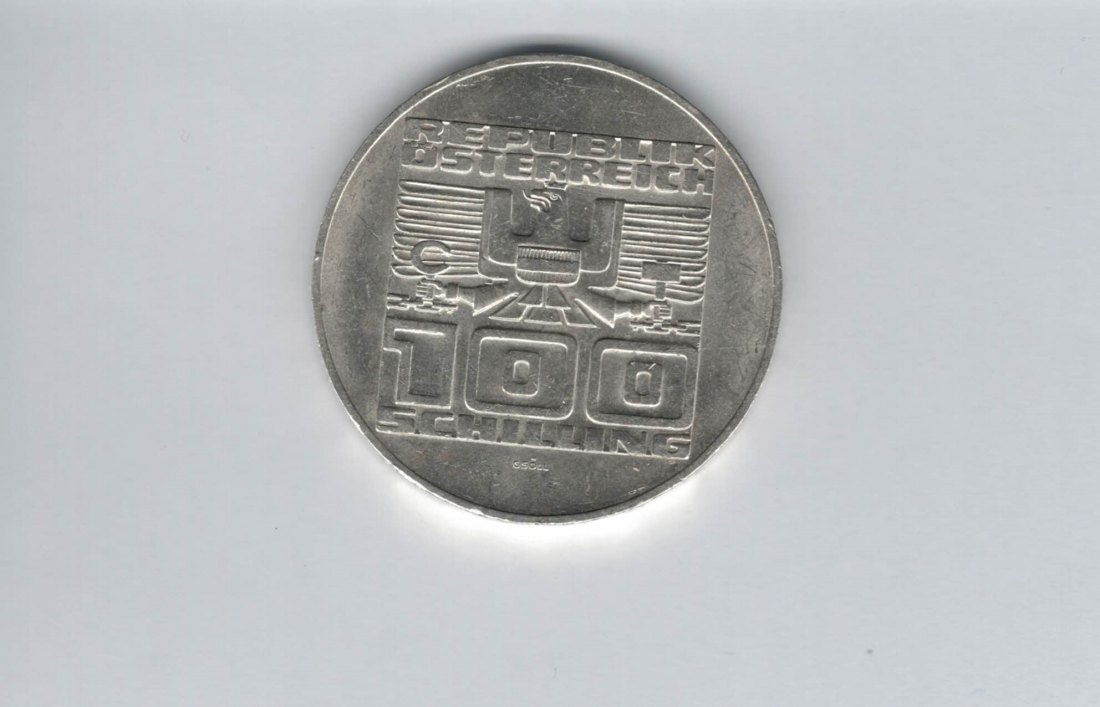  100 Schilling 1978 1100 Jahre Villach/Kärnten silber Österreich 2. Republik (01914/19)   