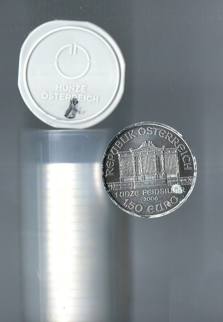  20xWiener Philh. 2008  Rar 20 Oz 999/1000 Silber Golden Gate Münzenankauf Koblenz Frank Maurer X885   
