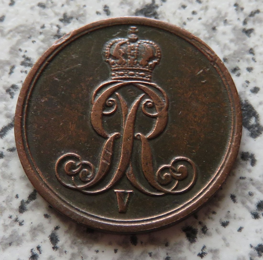  Hannover 1 Pfennig 1855 B   