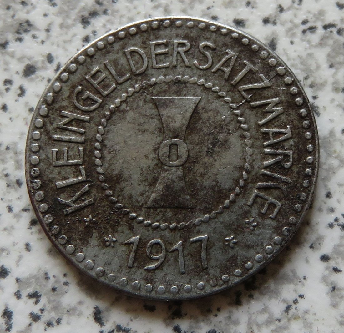  Mühlhausen/Thüringen 10 Pfennig 1917   