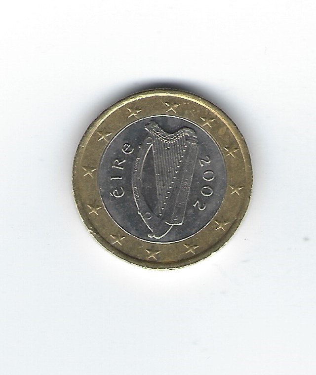  Irland 1 Euro 2002   