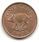  Bermuda 1 Cent 1971 #54   