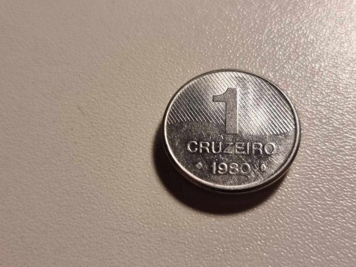  Brasilien 1 Cruzeiro 1980 Umlauf   
