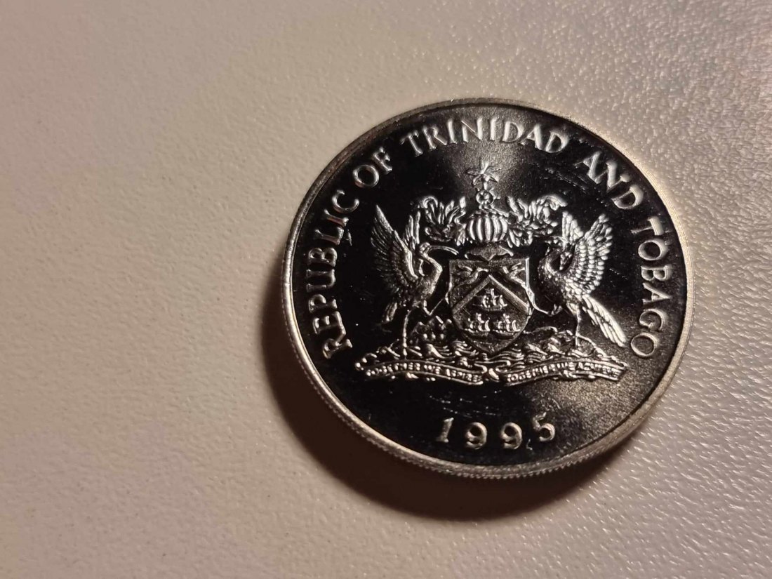  Trinidad und Tobago 1 Dollar 1995 STG   