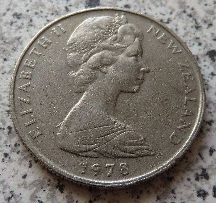  Neuseeland 50 Cents 1978   
