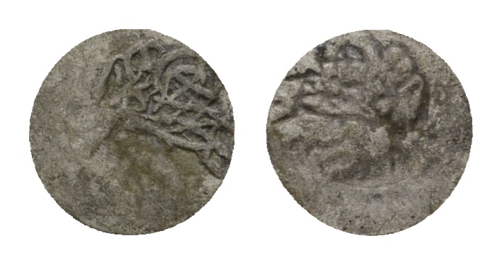  Mittelalter; Kleinmünze 0,110 g   
