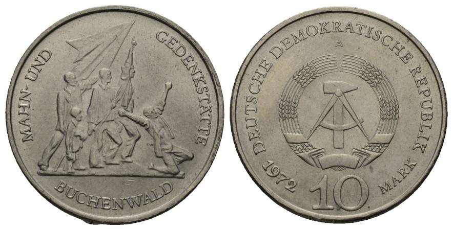  DDR; 10 Mark 1972   