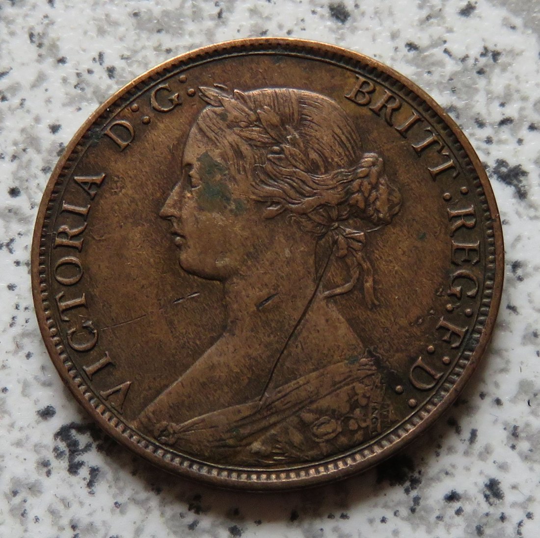  Großbritannien half Penny 1866 / 1/2 Penny 1866   
