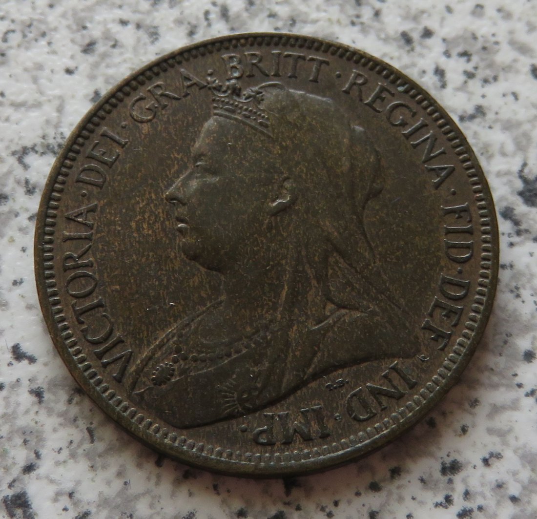  Großbritannien half Penny 1899   