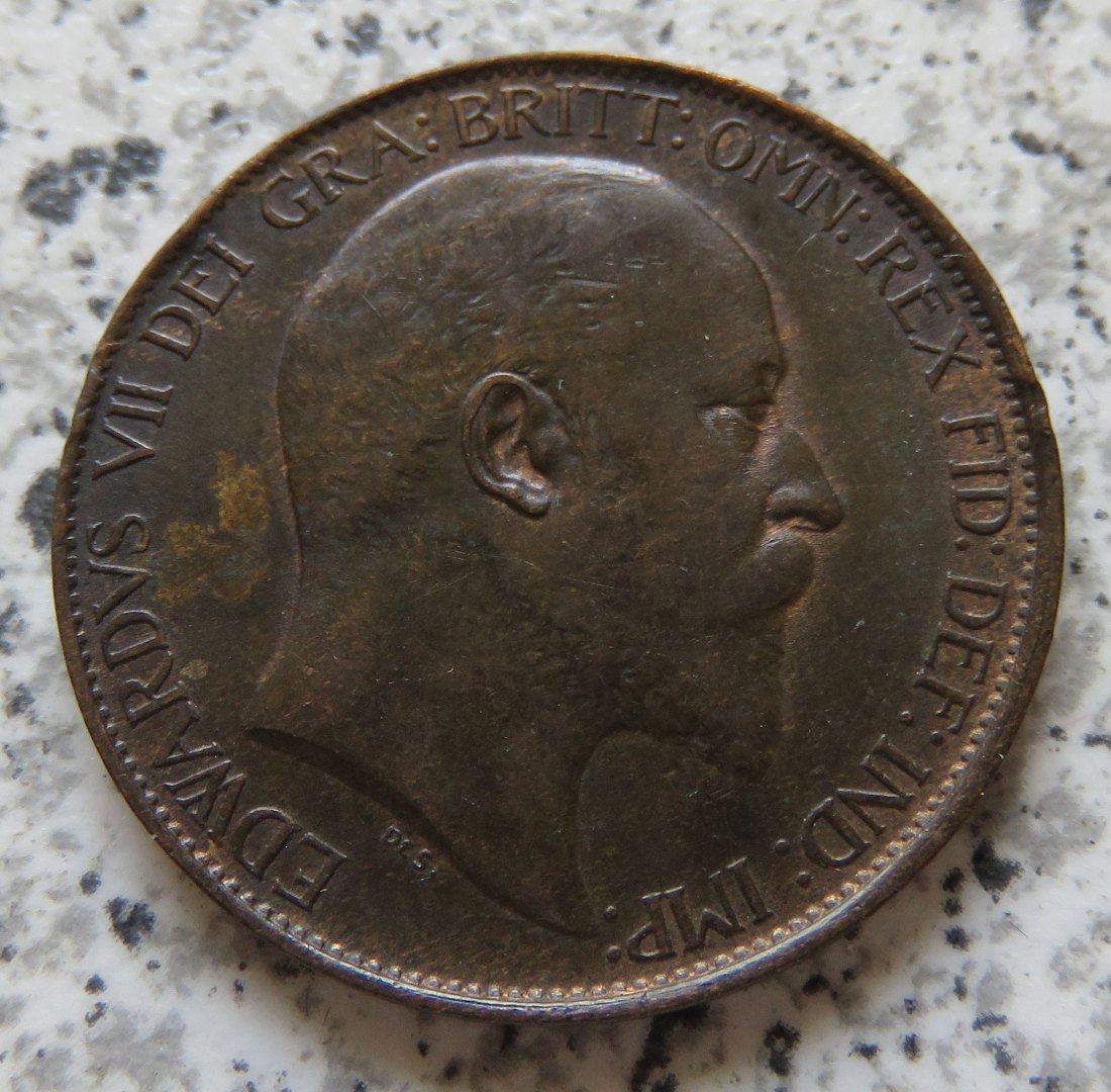  Großbritannien half Penny 1903   