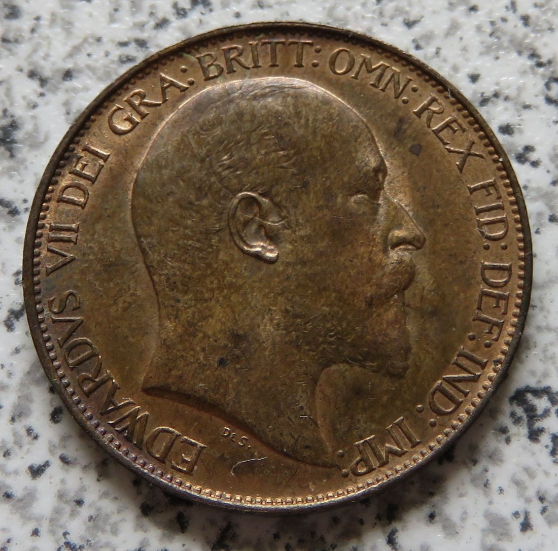  Großbritannien half Penny 1905   