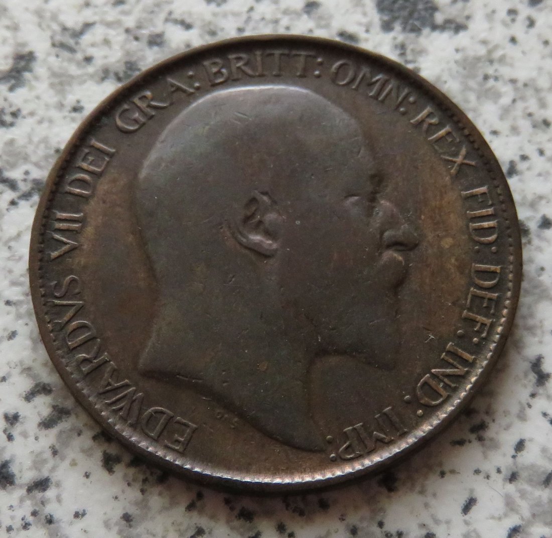  Großbritannien half Penny 1910   
