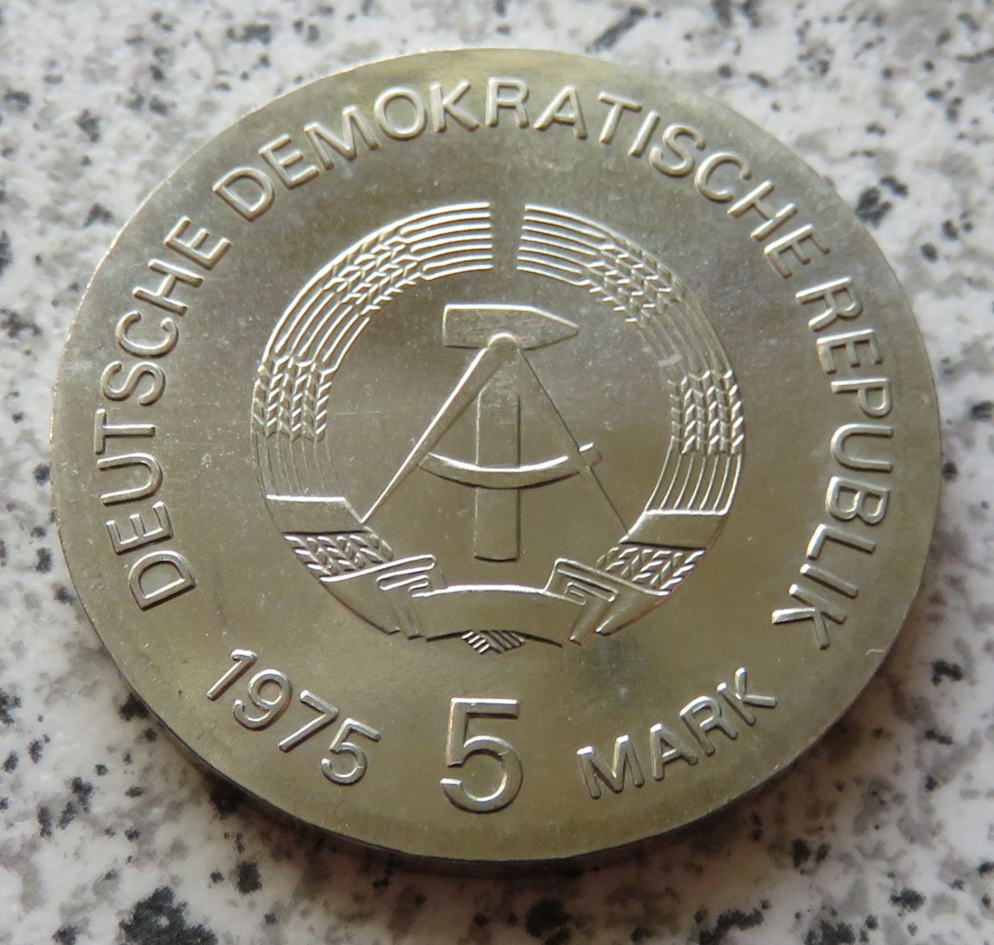  DDR 5 Mark 1975 Jahr der Frau   