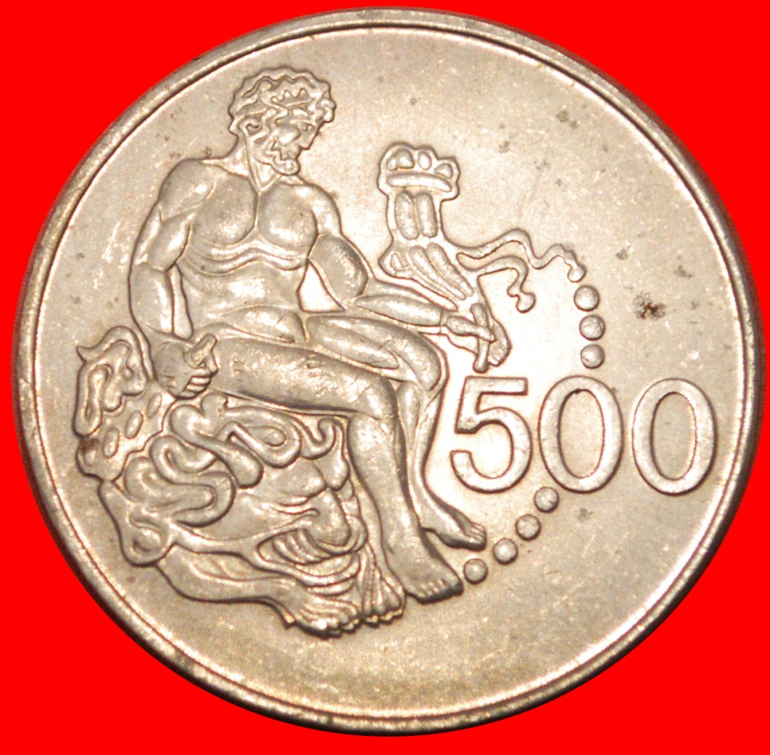 * GREAT BRITAIN (1975-1977):CYPRUS★500 MILS 1975 NUDE HERACLES (411–374 BCE) LOW START ★ NO RESERVE!