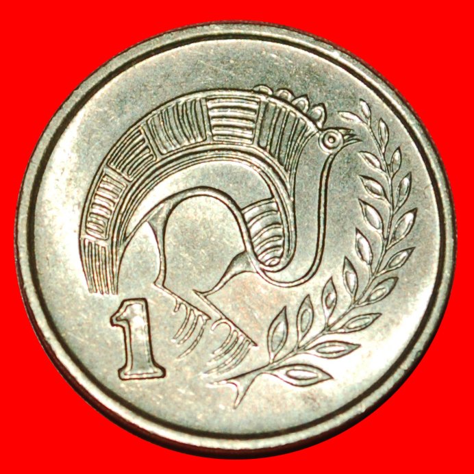  * BIRD (1983-2004): CYPRUS ★ 1 CENT 1993! LOW START ★ NO RESERVE!   