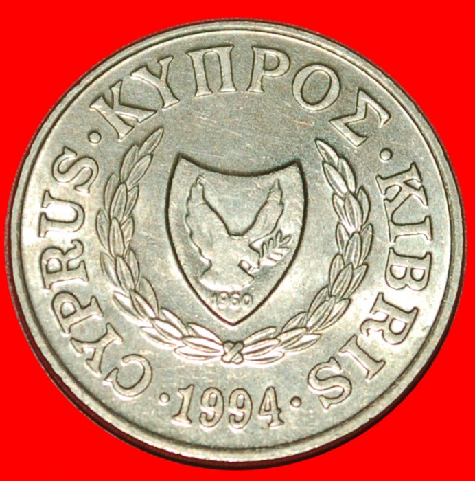  * GOATS (1983-2004): CYPRUS ★ 2 CENTS 1994! MINT LUSTRE! LOW START ★ NO RESERVE!   