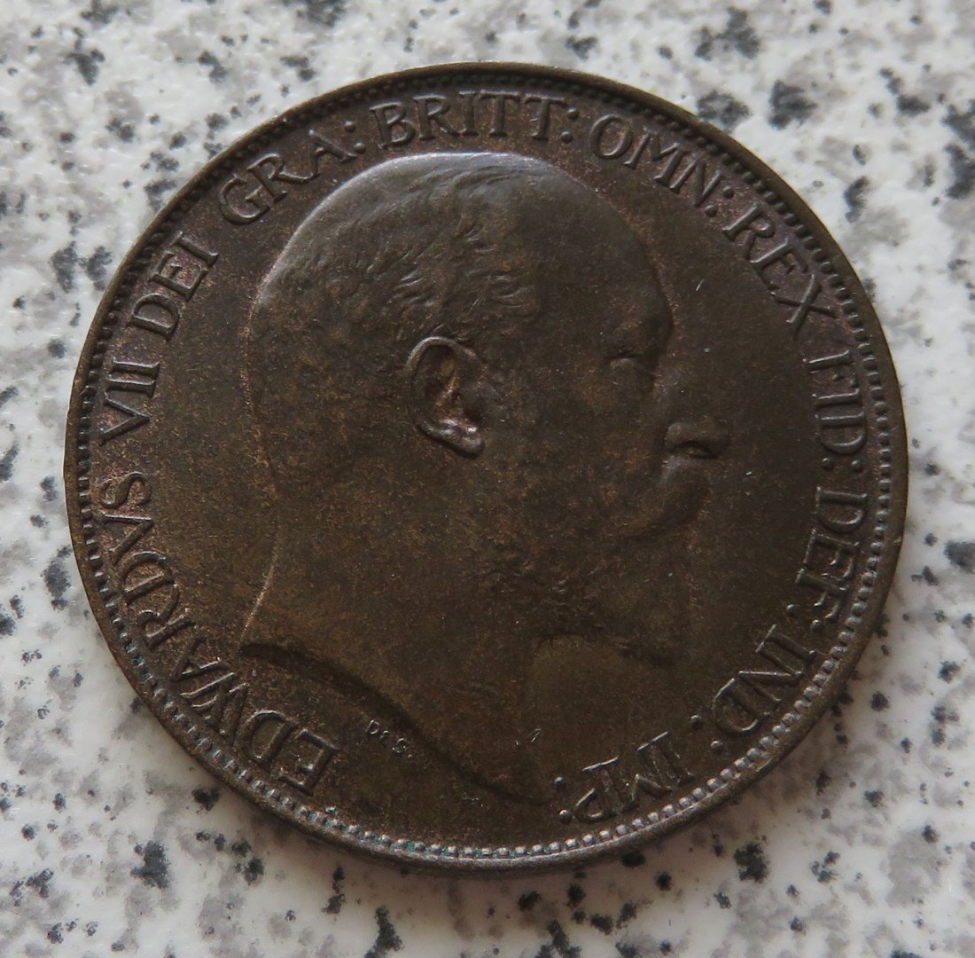  Großbritannien half Penny 1902   