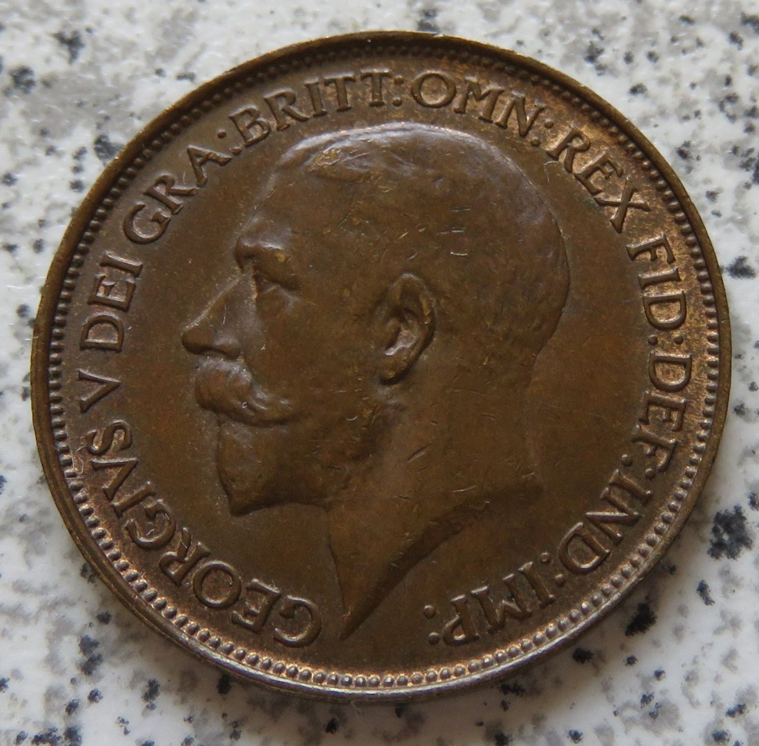  Großbritannien half Penny 1912   