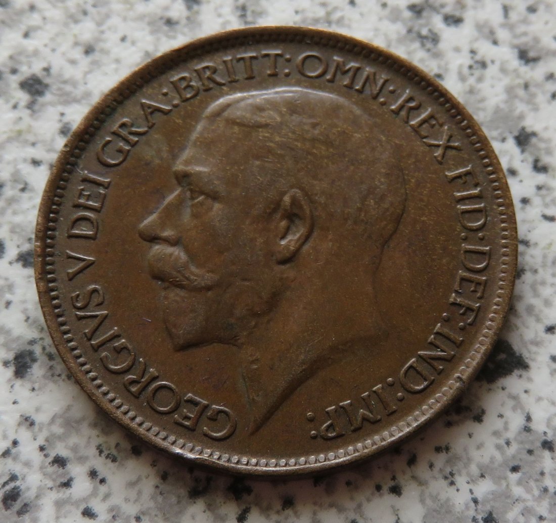  Großbritannien half Penny 1913   