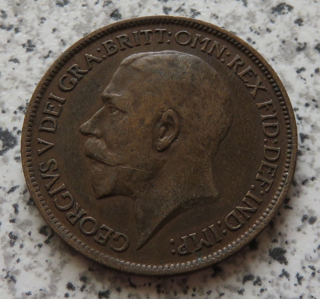  Großbritannien half Penny 1915   