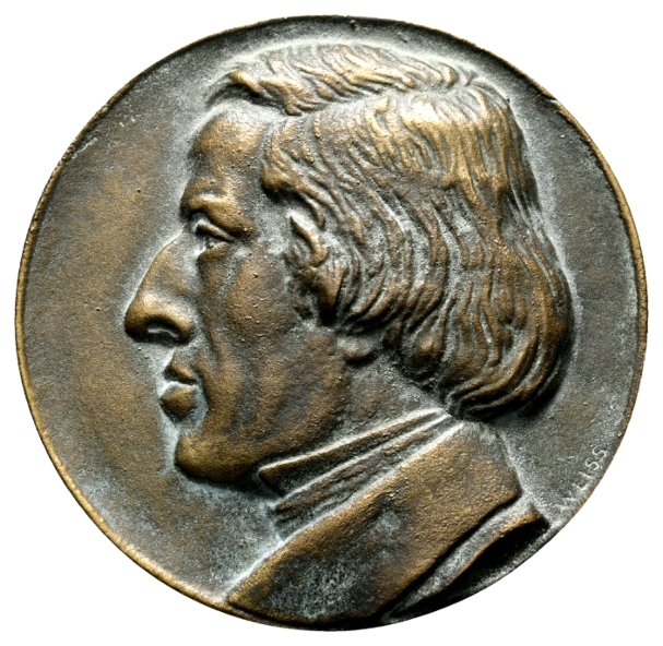  einseitige Medaille o.J.; Bronze; 161,40 g; Ø 73,3 mm   