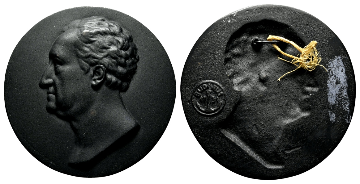  einseitige Medaille o.J.; Eisenguß; 36,85 g; Ø 45 mm   
