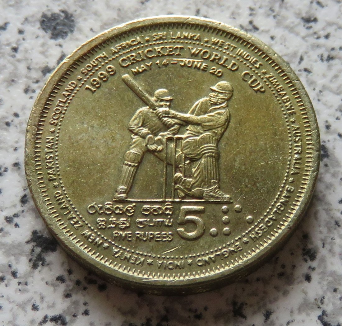  Sri Lanka 5 Rupees 1999   