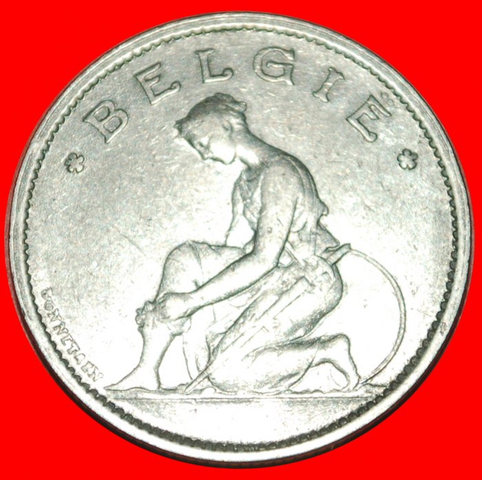  * DUTCH LEGEND (1922-1935): BELGIUM ★ 1 FRANC 1929! ALBERT I (1909-1934) LOW START ★ NO RESERVE!   