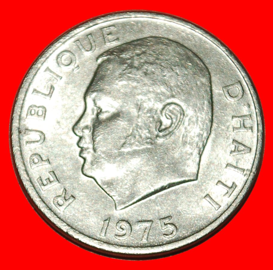 * FAO: HAITI ★ 5 CENTIMES 1975 UNC MINT LUSTRE! ★ LOW START ★ NO RESERVE!