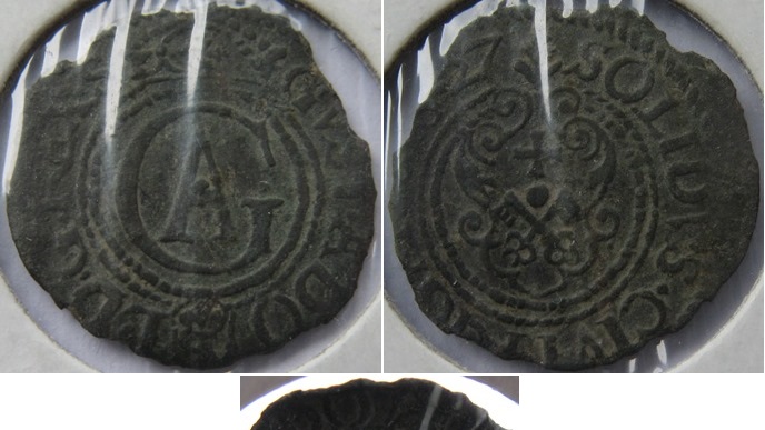  1627-1 Solidus-City of Riga (Swedish Livonia)   